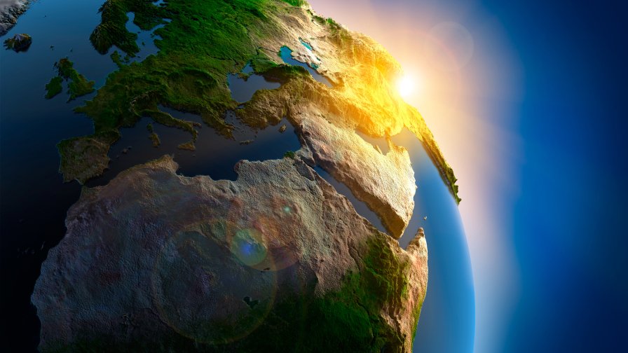 3D Earth and The Dawn