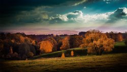 Amazing Beautiful Autumn Valley