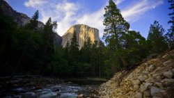 Amazing Beautiful Mountains and River