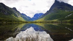 Amazing Pure Lake and Mountains