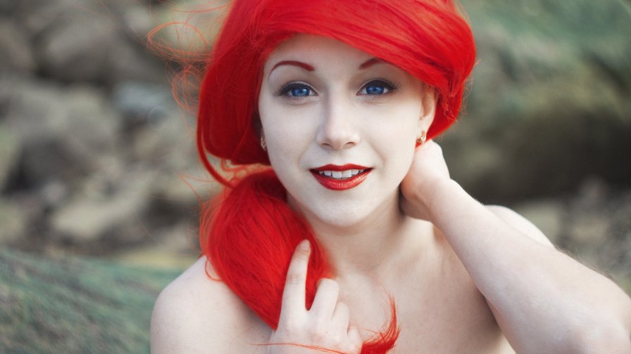 Anya Sergeeva Pretty Teen Girl with Red Hair