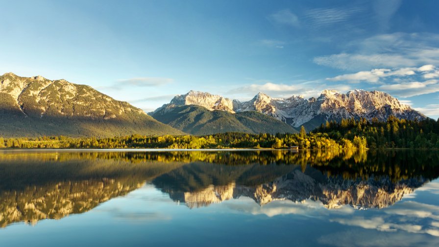 Barmsee Lake Germany Nature