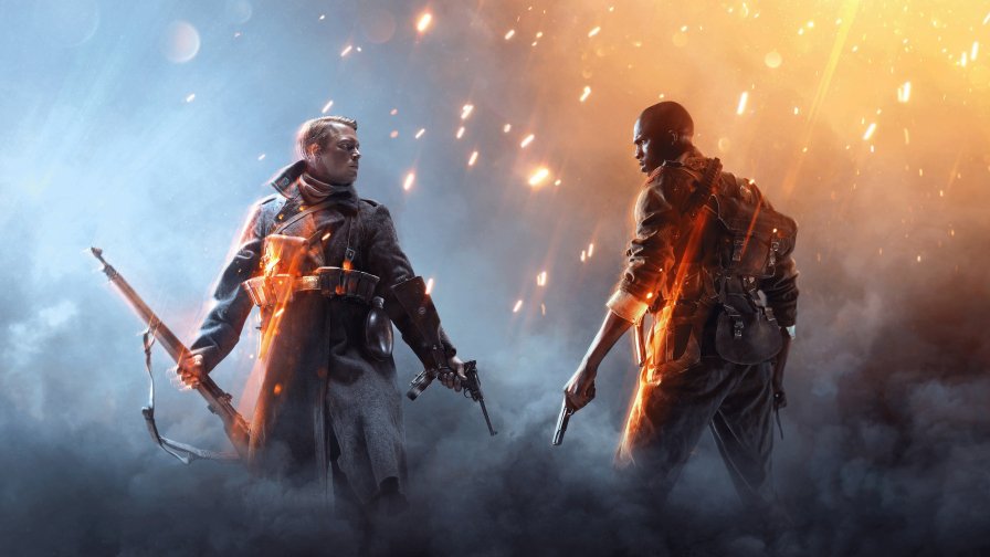 Battlefield 1 Enemy Soldiers with Weapon