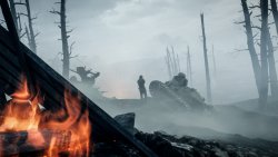 Battlefield 1 Fire and Soldiers