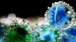 Beautiful Bubbles Close Up Photo