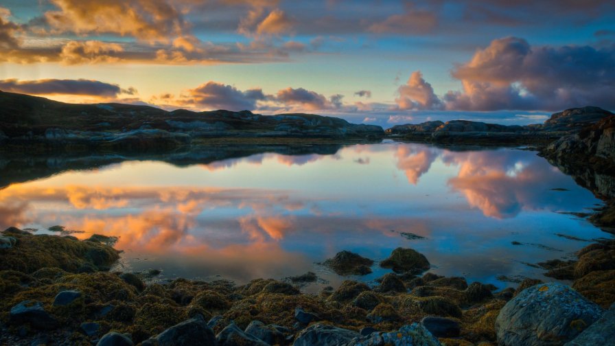 Beautiful Lake and Stones