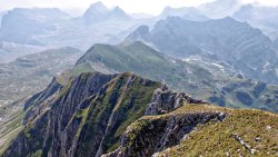 Beautiful Mountains with Green Grass