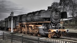 Beautiful Old Locomotive