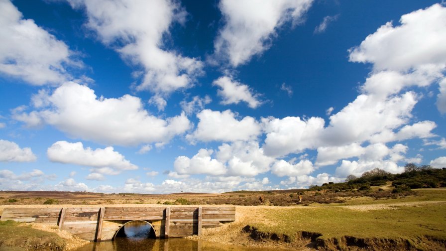 Bridge River and The Sky