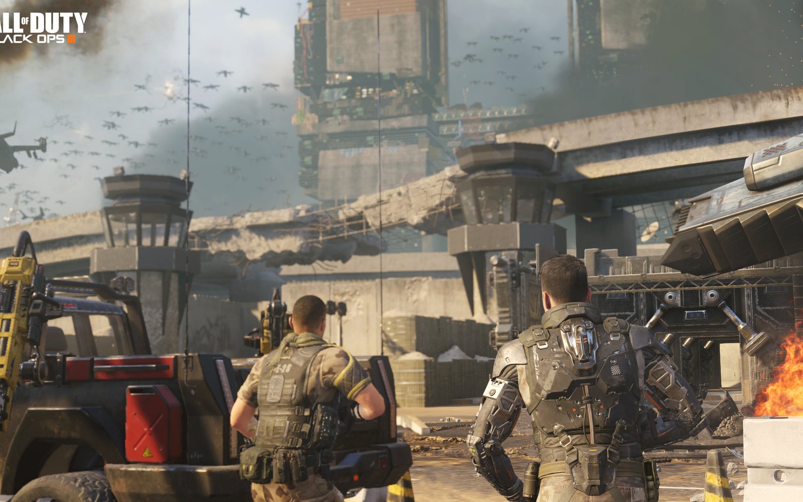 Call of Duty Black Ops III Army of Future and Big City