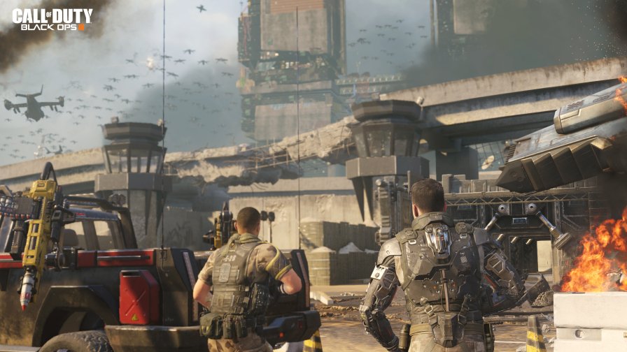 Call of Duty Black Ops III Army of Future and Big City
