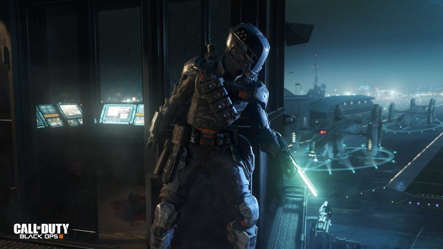 Call of Duty Black Ops III Spectre Warrior in Enemy Airport