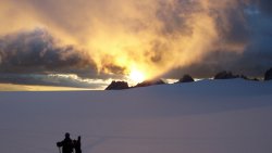 Dawn in Mountains