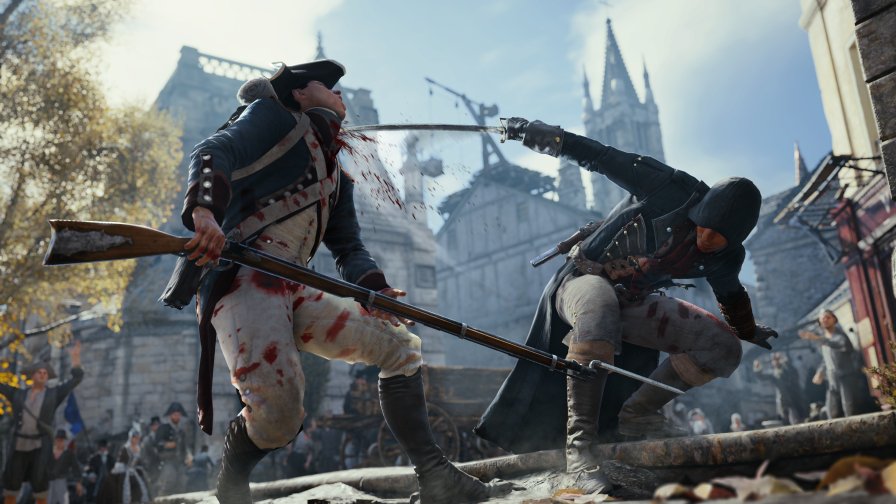 Fight Assassins Creed Unity