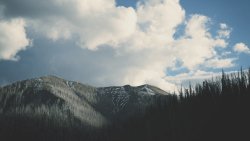 Gloomy Mountains Photo