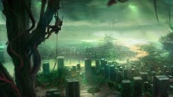 Green City Dystopia Future Urban Science Fiction