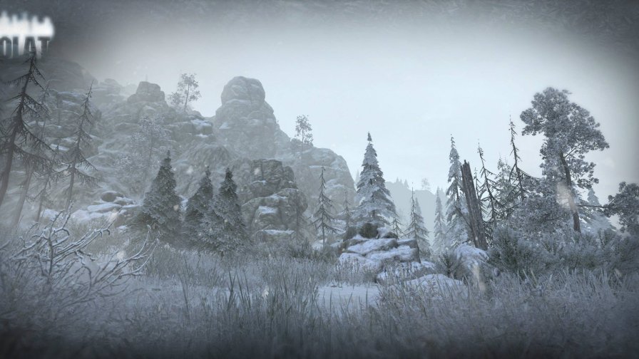 Kholat Snow Covered Winter Forest