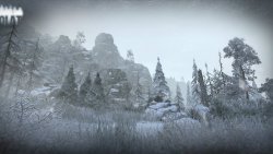 Kholat Snow Covered Winter Forest