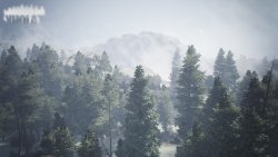 Kholat Winter Forest and Mountains