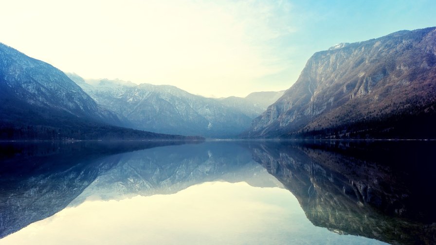 Lake in Big Mountain Valley