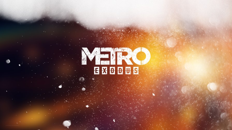 Metro Exodus Emblem on the Glass