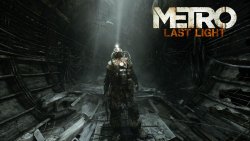 Metro Last Light Artyom Looking Up Dark Tunnel