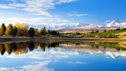 Mount Hutton in New Zealand