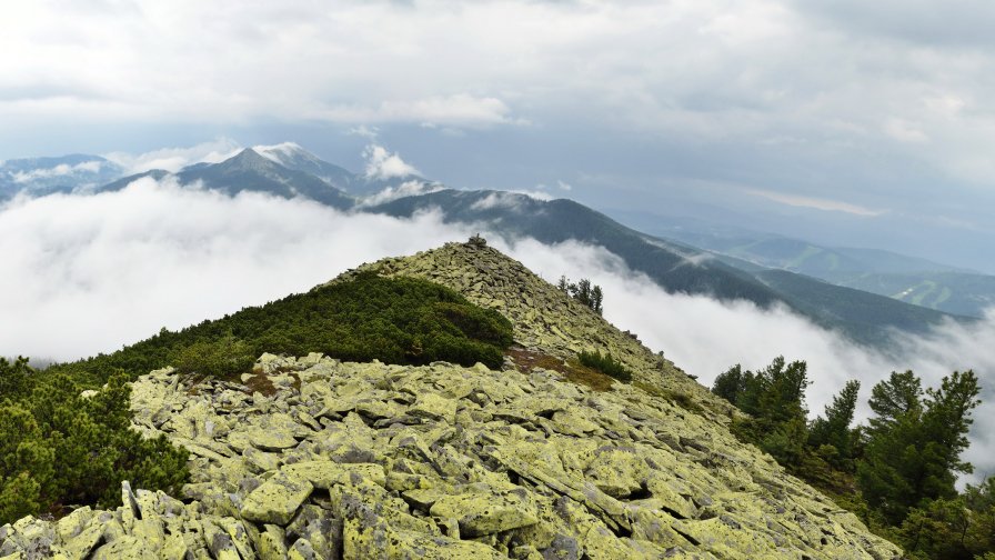 Mountain Valley Carpathians in Ukraine