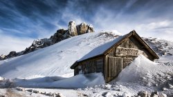 Mountain Winter House