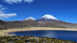 Parinacota Volcano Lauca National Park Bolivia