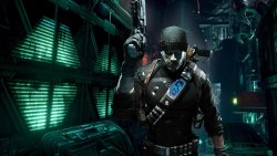 Prey 2 Soldier with Gun on The Moon
