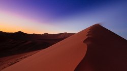 Sand Mountains in Desert