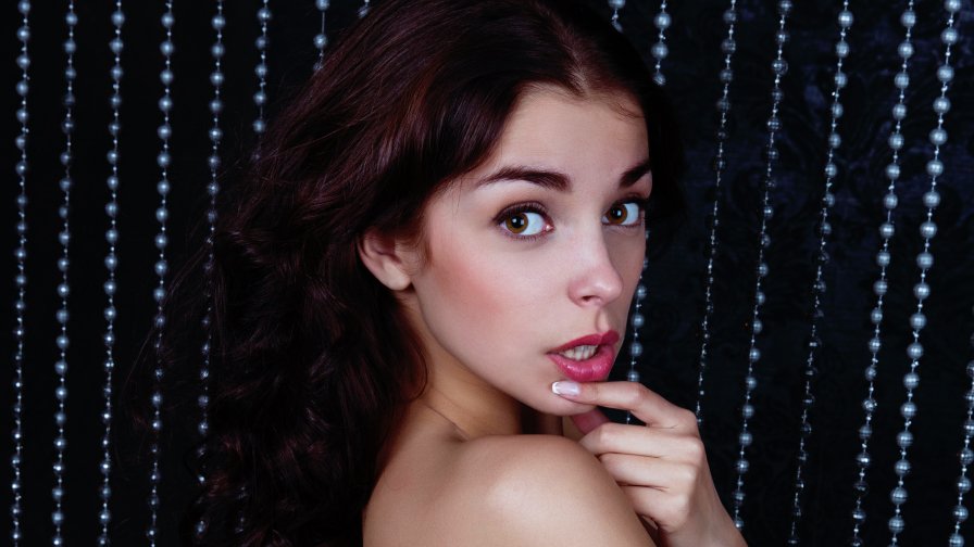 Sexy Young Girl Evita Lima with Perfect Face and Pretty Lips