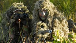 Soldiers Snipers with Weapon
