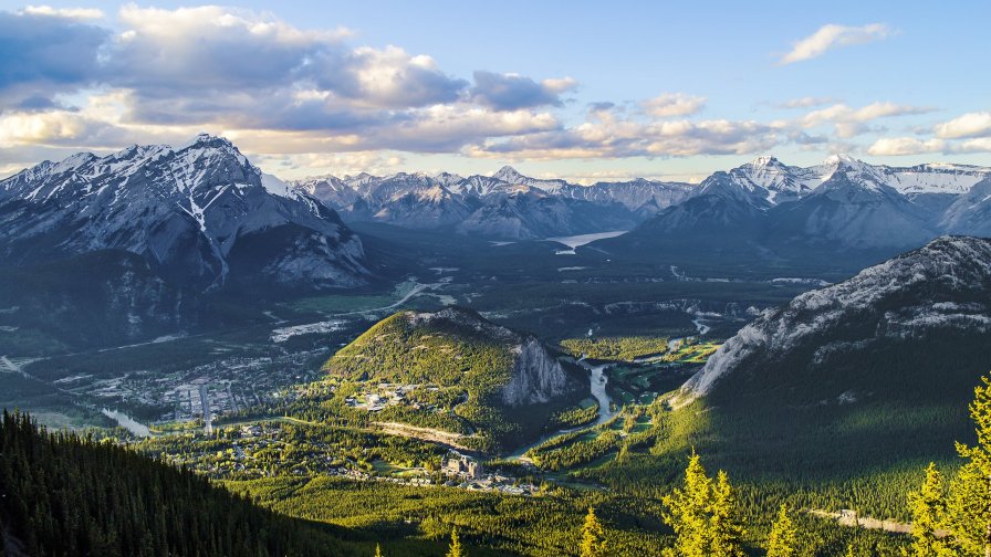 View on Mountain Valley