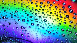 Water Drops On the Rainbow