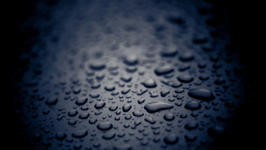 Water Drops on Surface