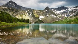 Wonderful Amazing Beautiful Lake and Mountains