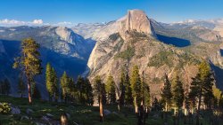 Wonderful Mountain Valley Forest and Mountains