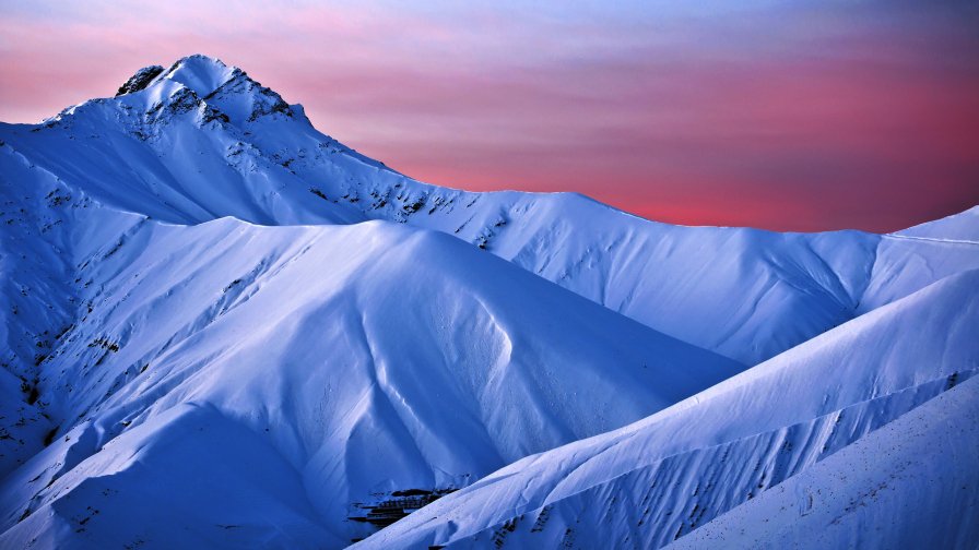 Wonderful Snow Covered Peaks