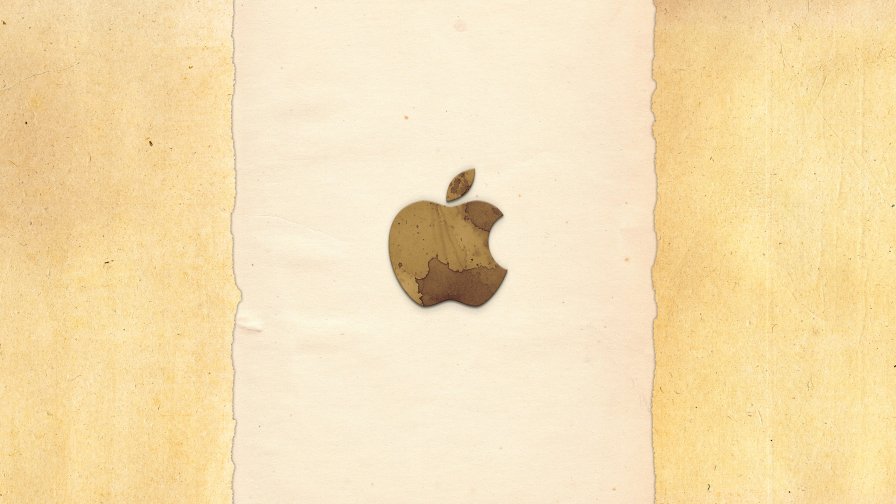 Yellow Apple on Paper