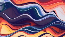 Colorful Art Waves