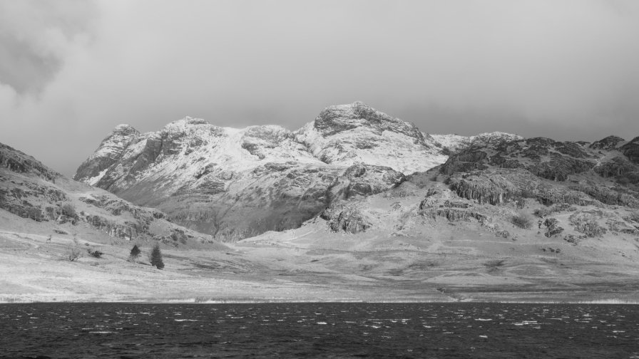 Mountains Peaks and Sea